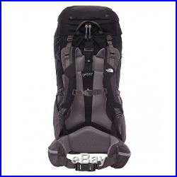 06 The North Face Backpack Terra 65 Backpack 65 L, TNF Black/Aphalt Gray