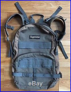 100% authentic Supreme 2-Tone Box Logo Backpack FW03 north face #833