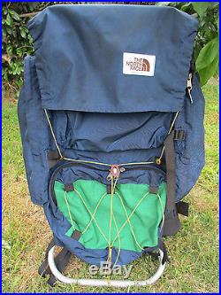 1970's The North Face External Frame Camping Hiking Backpack- L