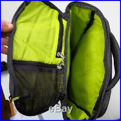 $200 North Face Fusebox Charged Backpack Green/Yellow New- Style CTK7