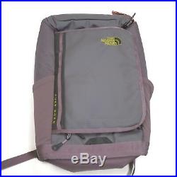 $200 North Face Fusebox Charged Backpack Rabbit Grey New- Style CTK7
