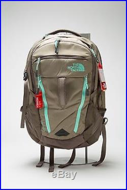 2015-16 The North Face Women's Surge Backpack Clh1bsv Brindle Brown/surf Green