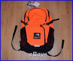 2016 Supreme NY New York x The North Face Pocono Backpack Power Orange Bape Bag