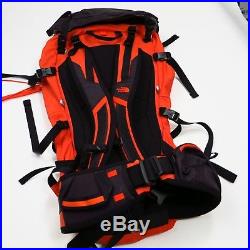 $220 North Face Cobra 52 Backpack Orange/Black NEW