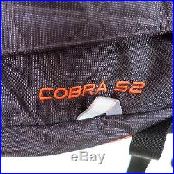 $220 North Face Cobra 52 Backpack Orange/Black NEW