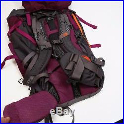 $290 North Face Women's Fovero 70 Opti Fit Backpack M/L Purple NEW