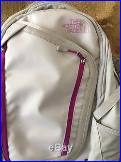 Authentic The North Face Inductor Charged Backpack Daypack Tnf Grey Purple