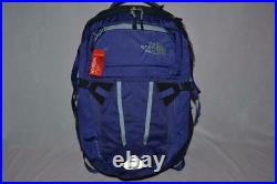 Authentic The North Face W Recon Purple Navy Bookbag Backpack Brand New