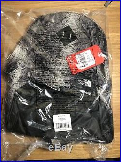 BRAND NEW Supreme The North Face Snakeskin Lightweight Day Pack Black