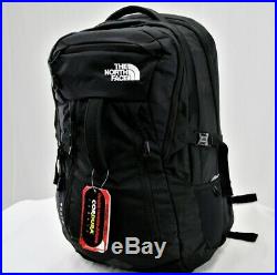 BlackThe North Face Router Transit Backpack Hiking Laptop Daypack School Bag E12