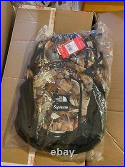Brand New Fw16 Supreme The North Face Pocono Backpack Leaves Camo