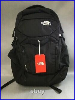 Brand New The North Face Router Commuter Laptop Backpack Tnf Black One Size