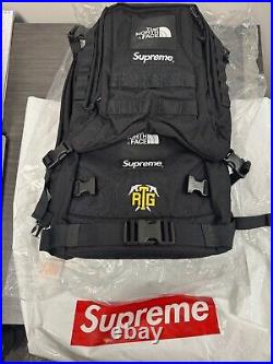 Ds Supreme The North Face Rtg Back Pack And Extra Puch Pack Black No Tags Authen