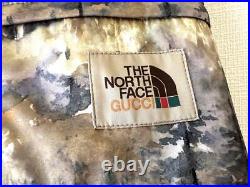 GUCCI x THE NORTH FACE backpack forest print men's used Japan