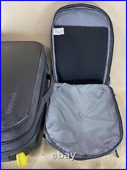 Incase EO Travel Hardshell Roller Upright Carry-On Suitcase & Northface Backpack