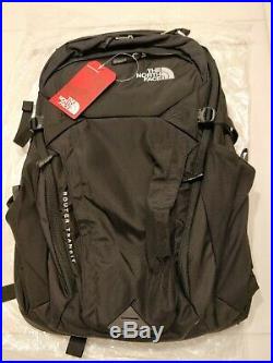 NEW 2018 The North Face Router Transit BLACK 41L Laptop Backpack Rucksack TNF