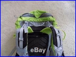 New North Face L-xl Banchee 35 L Liter Backpack Camping Hiking Mens Green Pack