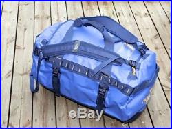 NEW North Face Base Camp Medium Unisex Bag Duffle Backpack Nautical Cosmic Blue