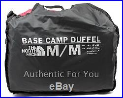 NEW North Face Base Camp Medium Unisex Bag Duffle Backpack TNF Red Black Bag