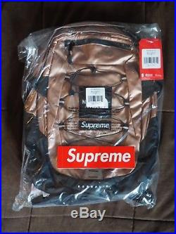 NEW SS18 Supreme X The North Face Rose Gold Borealis Backpack AUTHENTIC In Hand