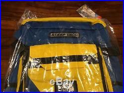 NEW Supreme x North Face Steep Tech Back Pack Blue Yellow Ss16 Box Logo Tee Cap