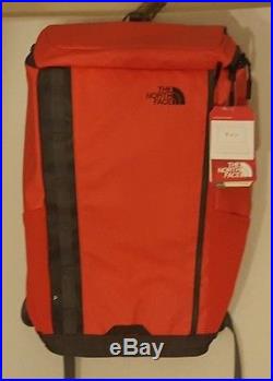 New The North Face Orange Base Camp Kaban Backpack 23.5 L Nwt H2o Resistant