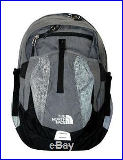 NEW THE NORTH FACE Recon Men's Backpack Zinc Grey Heather/TNF Black
