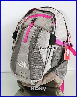 NEW THE NORTH FACE Recon Women's Backpack PACHE GREY HEATHER