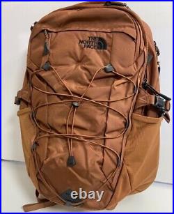 NEW The North Face BOREALIS Backpack Stone Brown/TNF (13.25 x 19.75 x 9.75)
