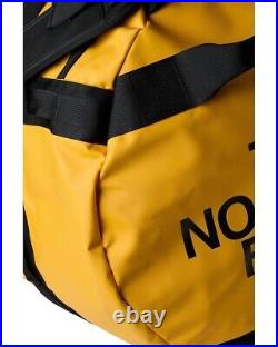 NEW The North Face Base Camp Duffel Bag Backpack 132L Yellow Size XL