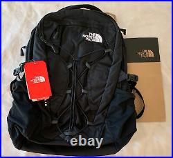 NORTH FACE BOREALIS CLASSIC BLACK LARGE School Backpack LAPTOP 29L New