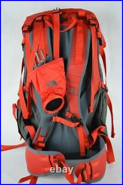 NWT $249 North Face Proprius 50 Summit Series Fiery Red HIKING Backpack Grey ski