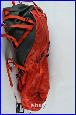 NWT $249 North Face Proprius 50 Summit Series Fiery Red HIKING Backpack Grey ski