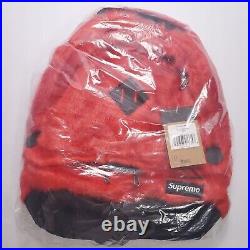 NWT In Bag Supreme x The North Face Faux Fur Red Stylish Backpack