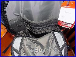 NWT THE NORTH FACE Borealis Backpack COOL BLUE TEXTURE ORANGE 15 LAPTOP BAG