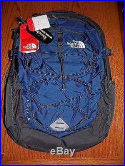 NWT THE NORTH FACE Borealis Backpack COSMIC BLUE/ASPHALT GRAY 15 LAPTOP BAG