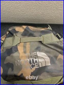 NWT The North Face Base Camp Duffel Large Backpack Camo Design