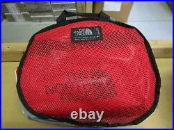 NWT The North Face Base Camp Duffel Packable Travel Suitcase Backpack TNF Red