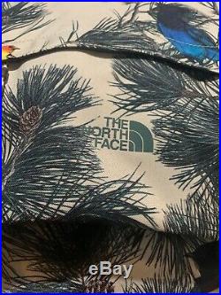 NWT The North Face Drift 55L Peyote Beige Bird Print L/XL Backpack