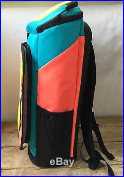 NWT The North Face Kaban Transit Outdoor Basecamp Backpack Book Bag Colorful