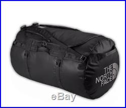 NWT The North Face TNF L-XL Base Camp Travel Luggage Duffel Bag Backpack Black