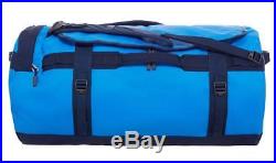 NWT The North Face TNF L-XL Base Camp Travel Luggage Duffel Bag Backpack Blue