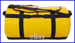 NWT The North Face TNF M-L-XL Base Camp Travel Luggage Duffel Bag Backpack Gold