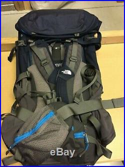 NWT The North Face TNF Terra 65 Backpacking Travel Backpack Climbing Pack Navy