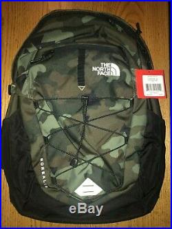 NWT The North Face Unisex Borealis Backpack CAMO 15 Laptop Bag Free Shipping