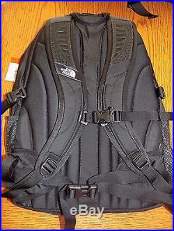 NWT The North Face Women's Recon Laptop Backpack Book Bag TNF BLACK 15 LAPTOP