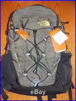 NWT The North Face Womens Borealis Luxe Backpack Black Brass Melange /2 WARRANTY