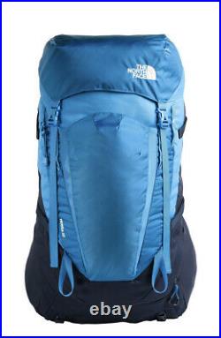 NWT The North Face Youth Terra 55L Hiking Backpack Donner Blue Urban Navy