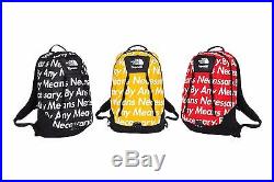 New 15 Supreme X North Face By Any Means Backpack BLACK BOX LOGO CDG TNF PCL