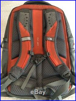 New North Face Borealis Womens Backpack CHK3 Nasturtium Orange/Sedona Sage